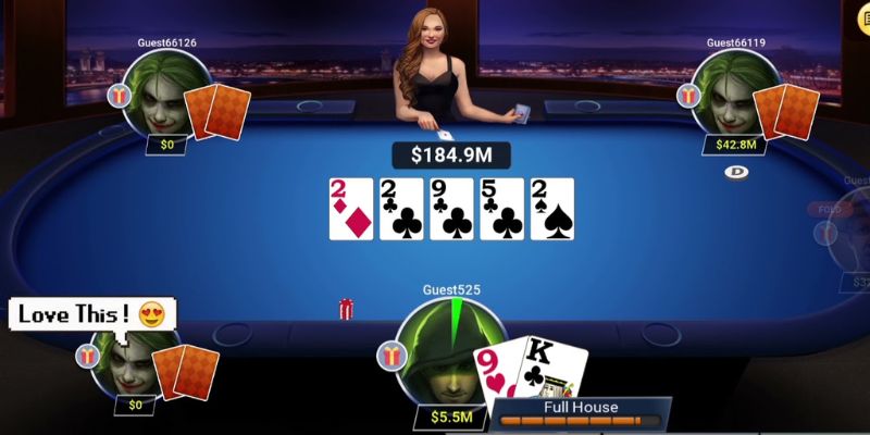 Vòng Turn Poker 188Bet